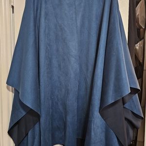 Suede Cape